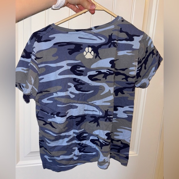 Dog Days Lake of the Ozarks Blue Camo Tee Size Large - Picture 2 of 3